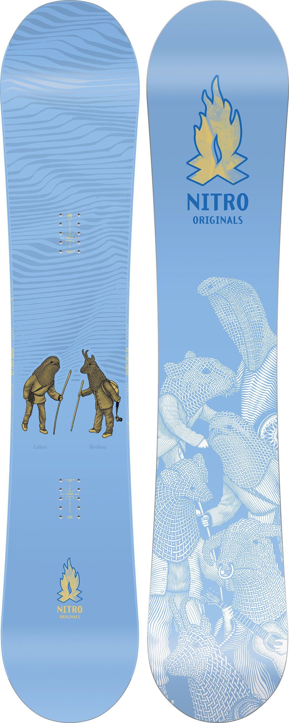 Nitro OG Team Guest Shaper Project Snowboard