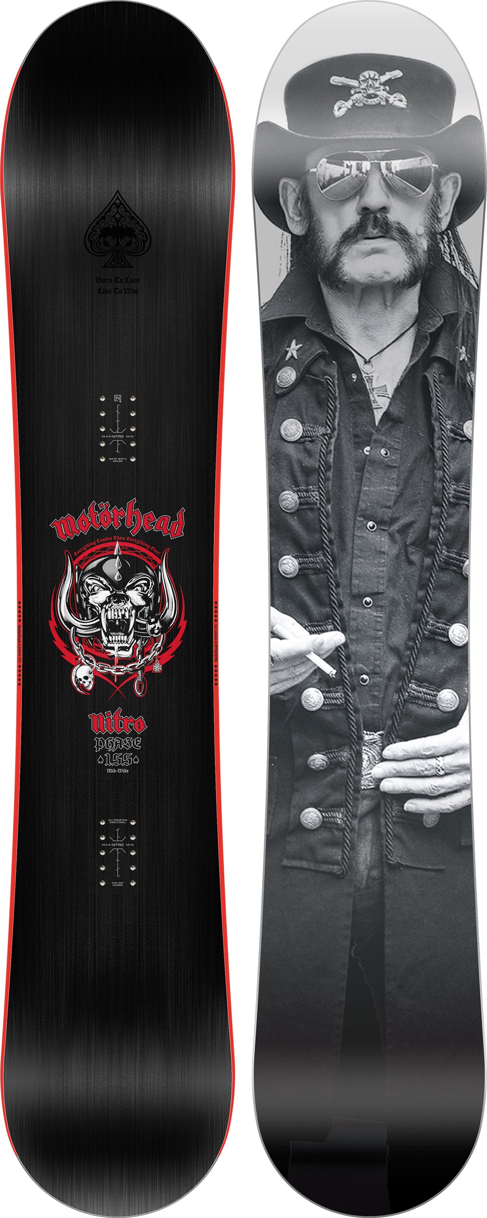 Nitro Phase X Motörhead Snowboard