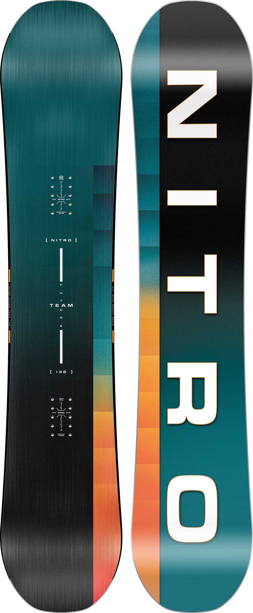 Nitro Future Team Small Youth Snowboard