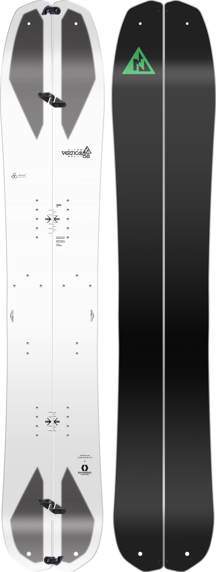 The 2026 Nitro Vertical Splitboard - The Uphill Speed Machine