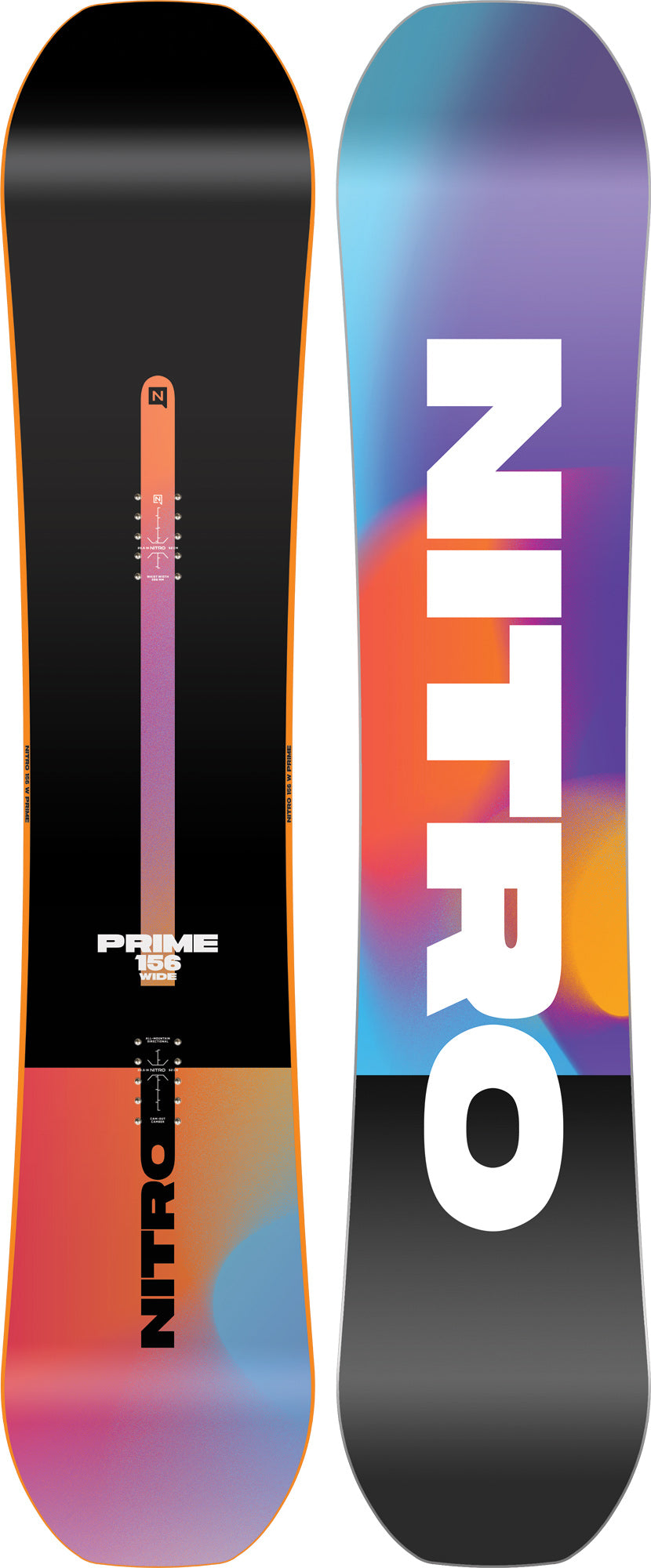 nitro 156 snowboard Nitro Prime Chroma Cam-Out w. Snowboard