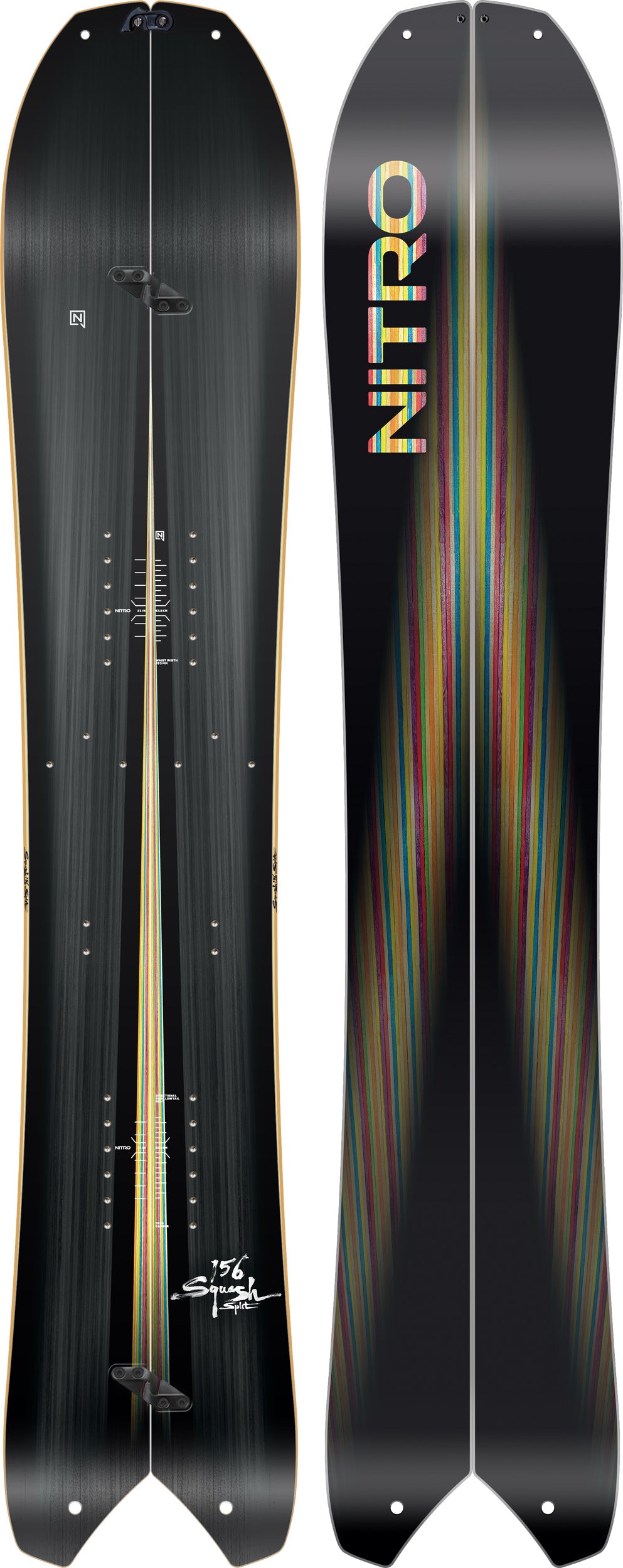 nitro fury snowboard 163 Nitro Squash Split Snowboard