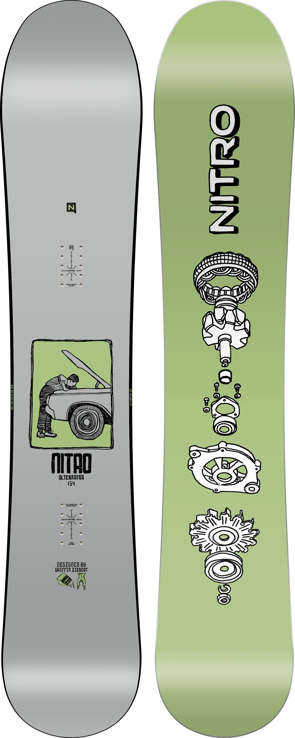 Nitro Alternator Snowboard Nitro Alternator Snowboard