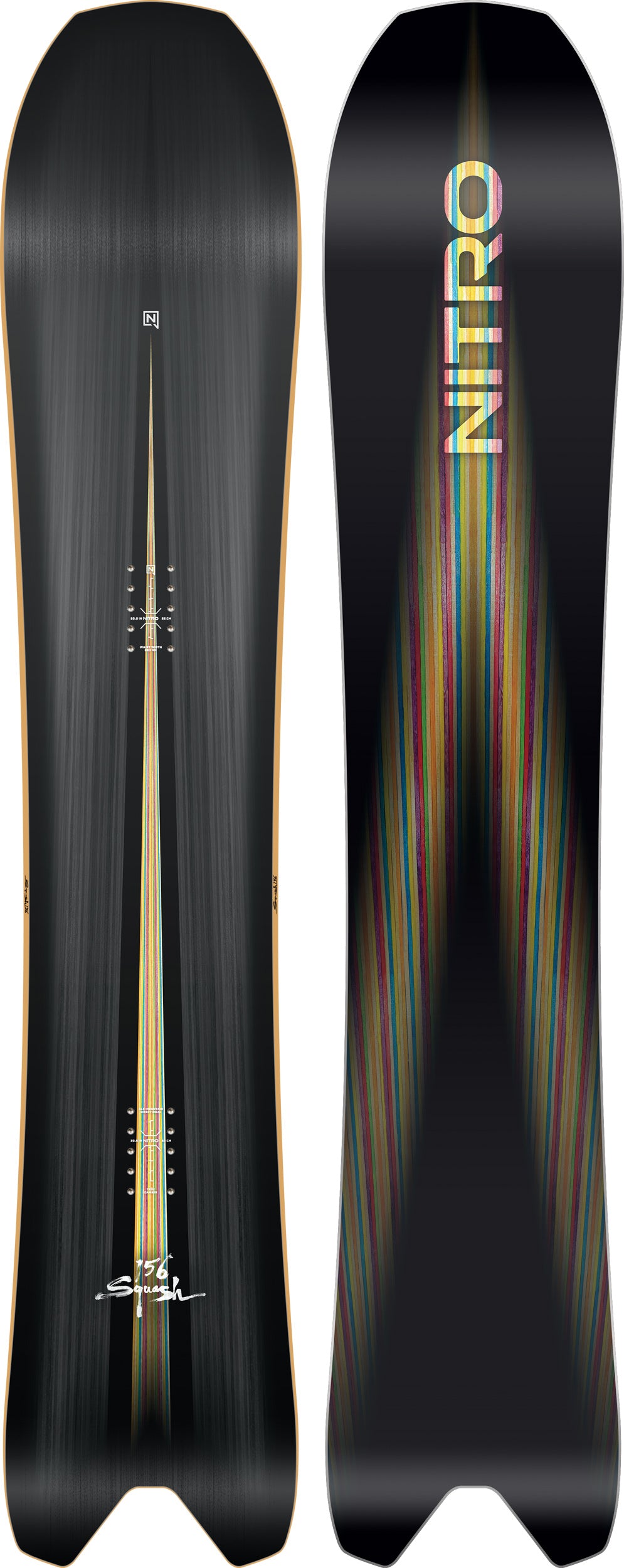 The 2026 Nitro Squash Snowboard