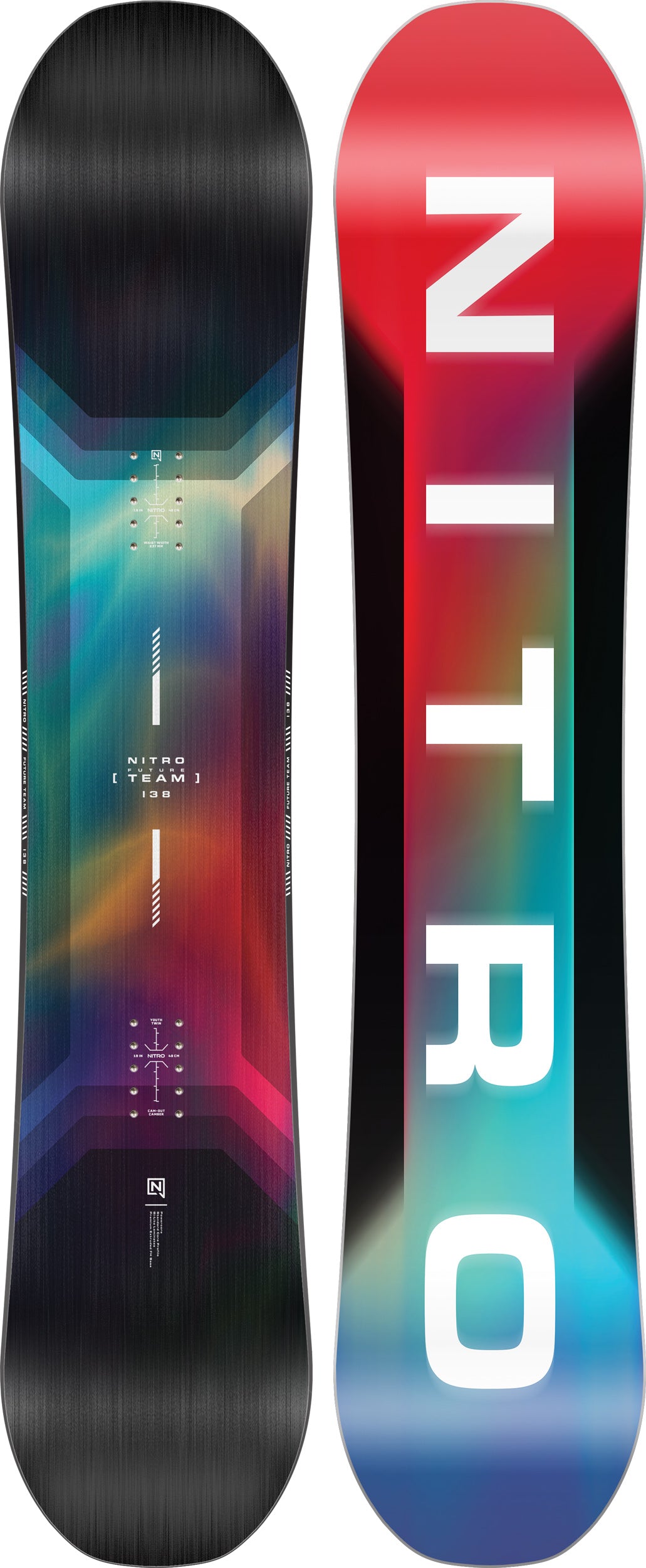 The 2026 Nitro Future Team Youth Snowboard