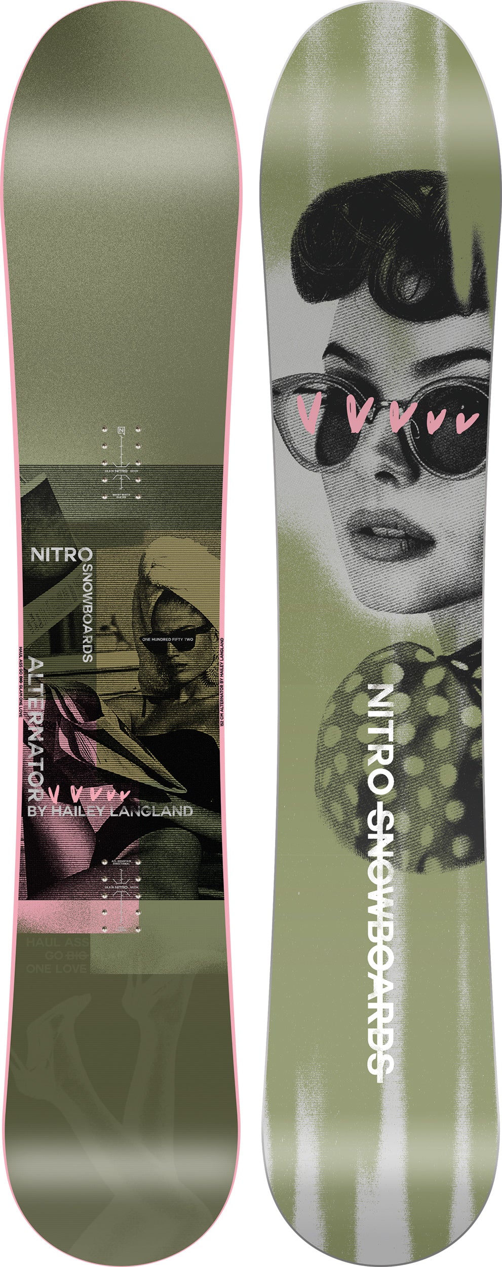 The 2027 Nitro Alternator X Hailey Women's Snowboard - The New