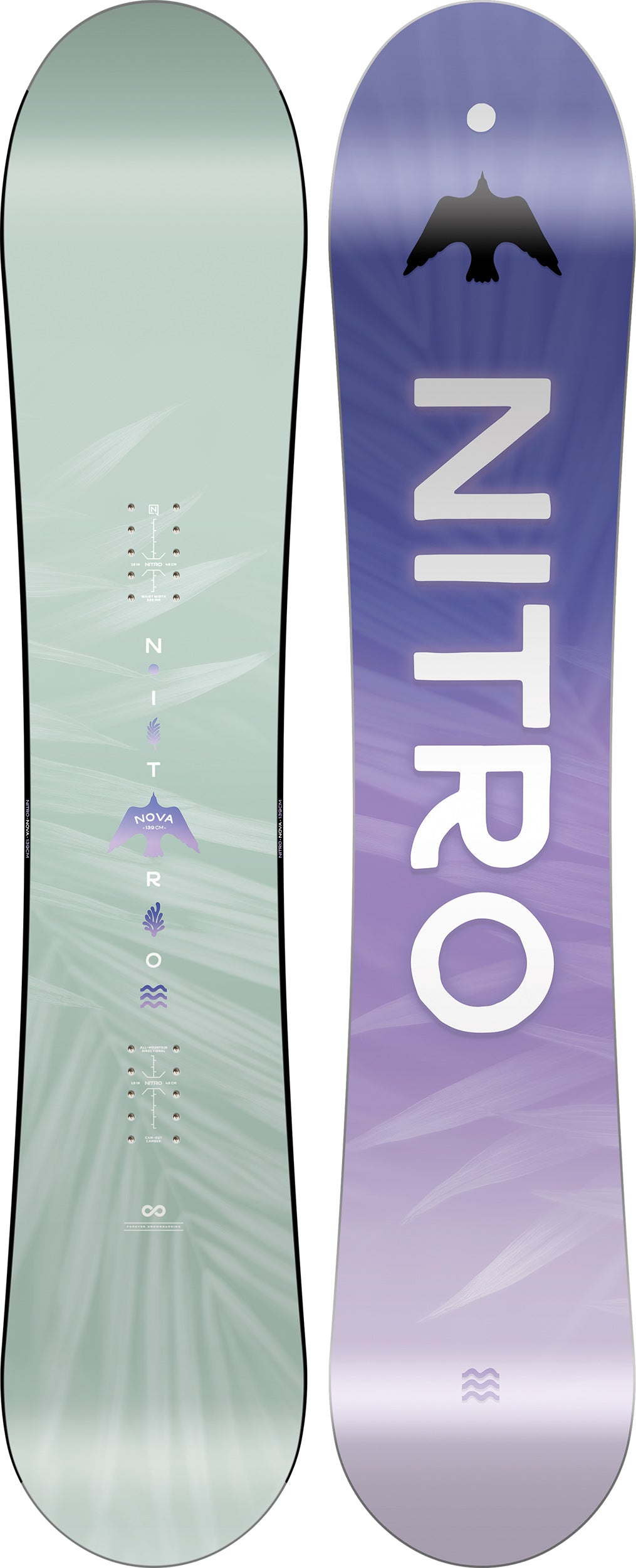 nitro crystal women's snowboard 2022 Women's All Mountain 26/27