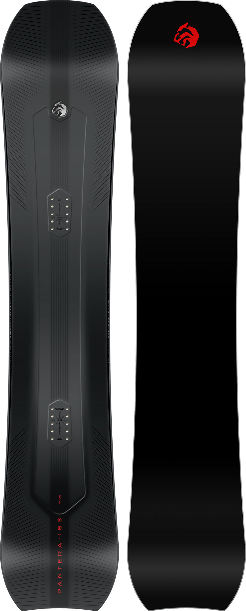 The 2026 Nitro Pantera Wide Snowboard
