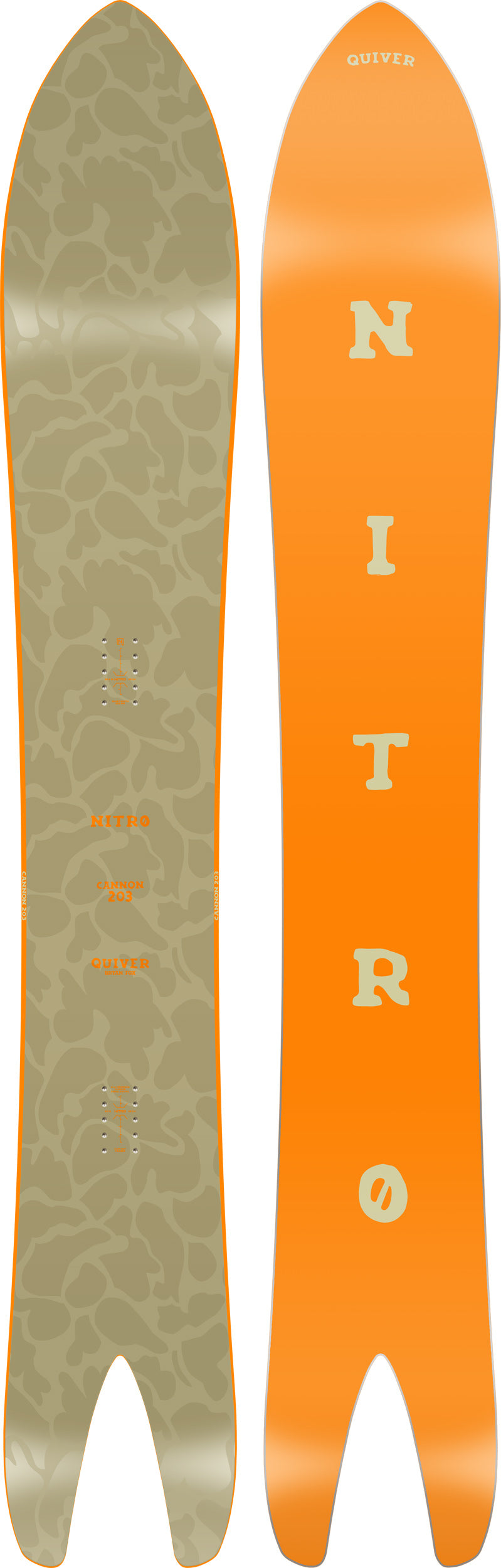 Nitro Cannon 203 Snowboard