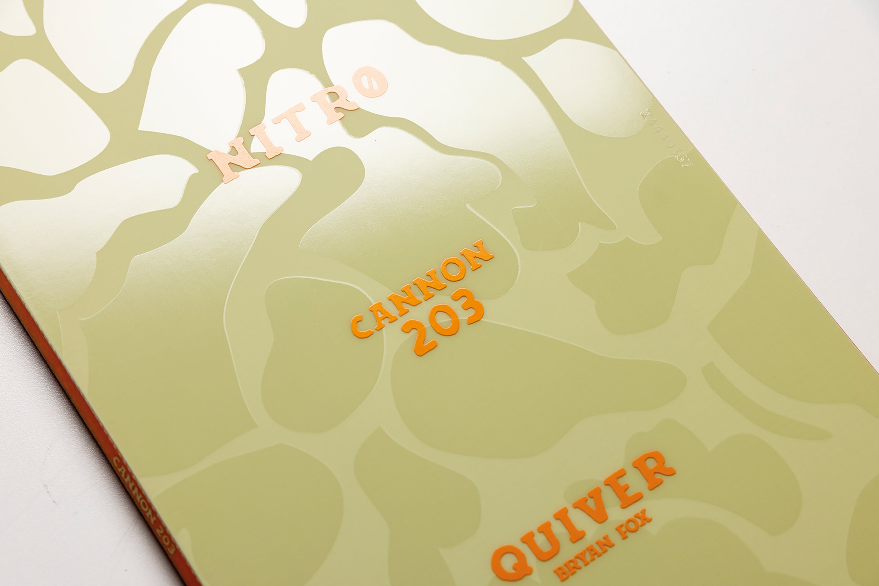 The 2026 Nitro Cannon 203 Snowboard - The World's Most Famous