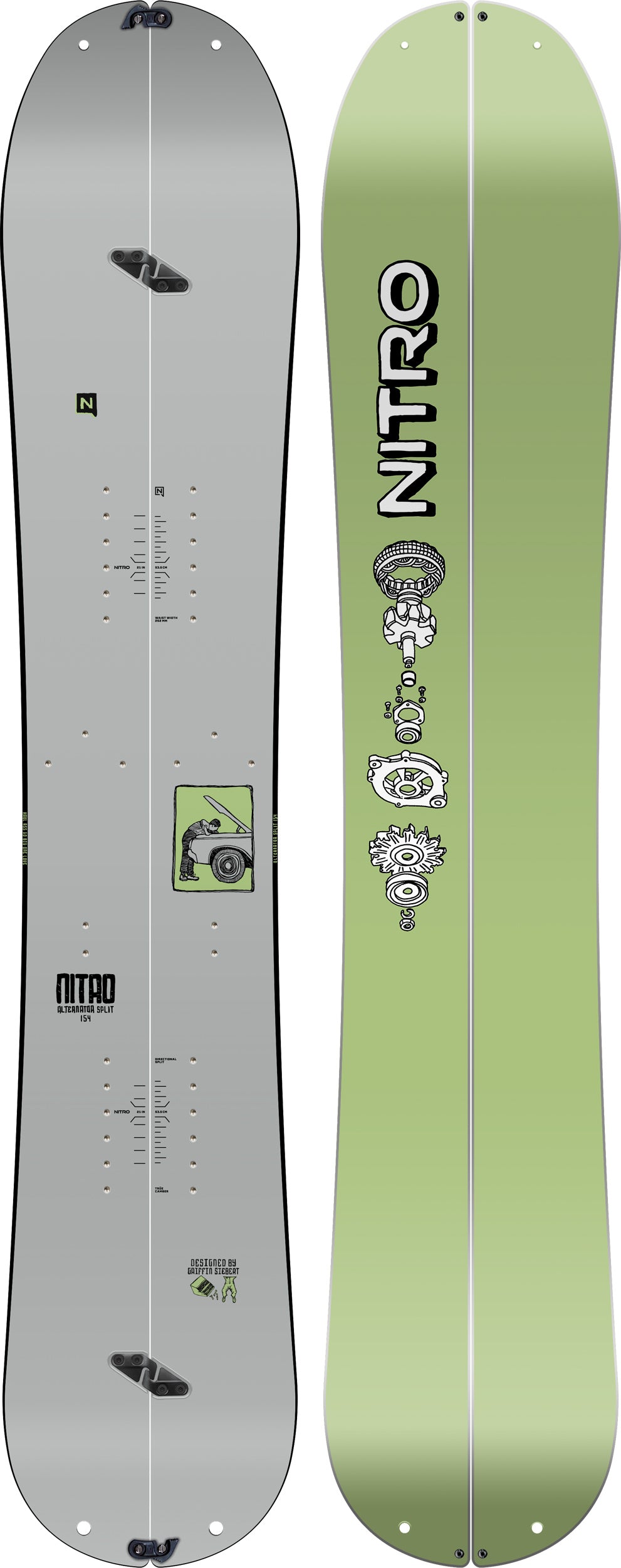Nitro Alternator Split Snowboard