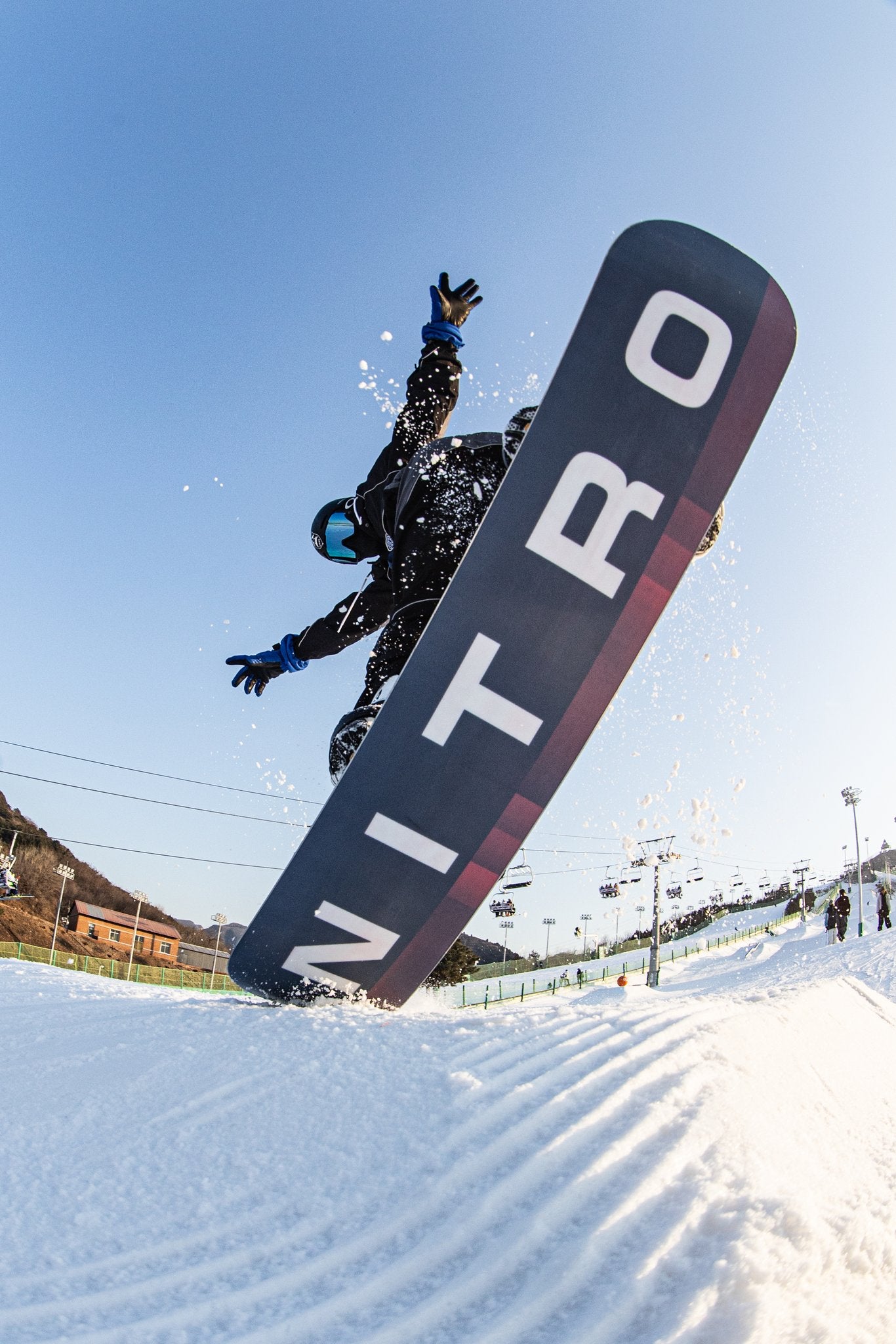 The 2026 Nitro Team Pro Wide Snowboard - Next Level Pop, Speed