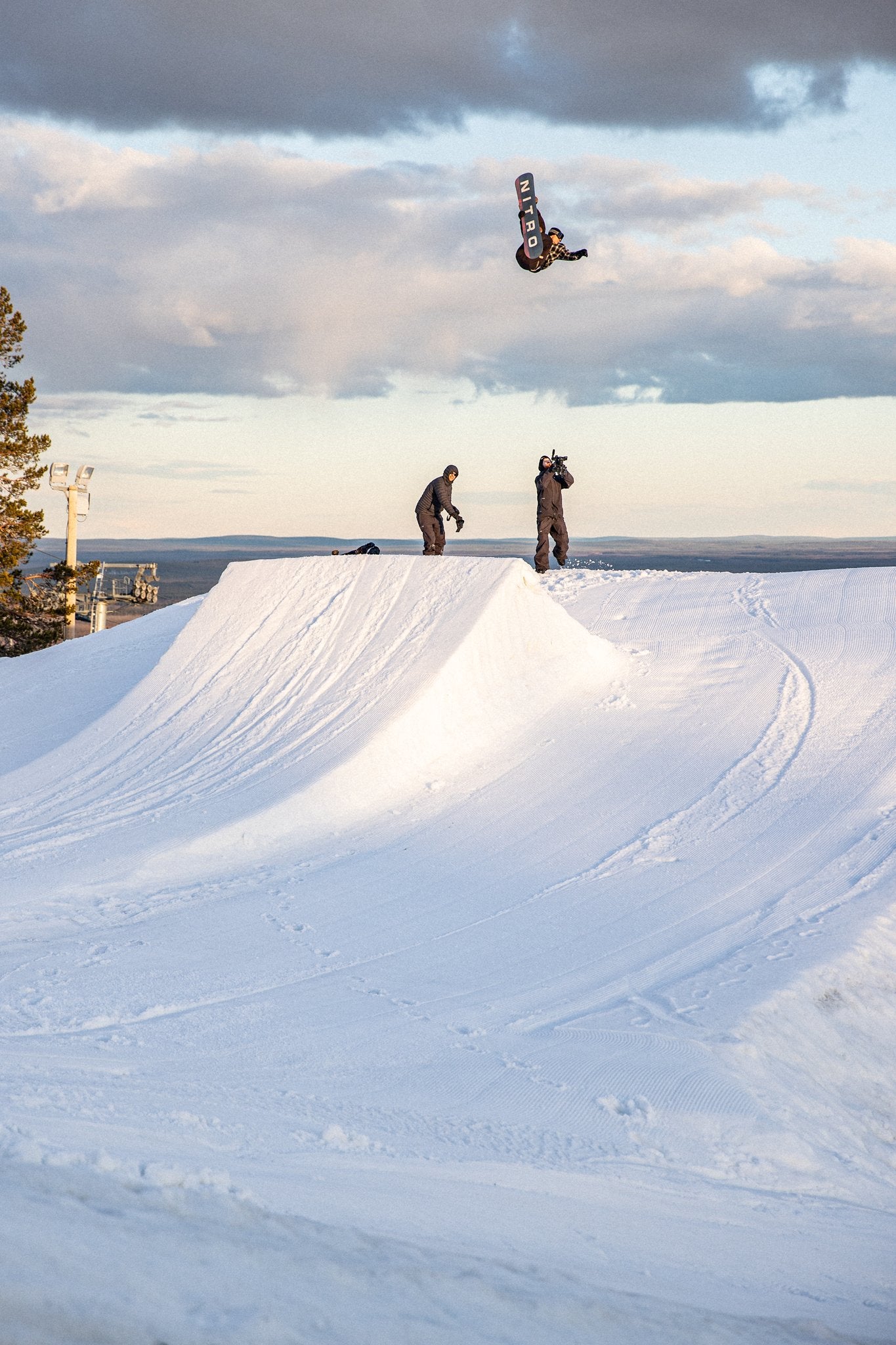 The 2026 Nitro Team Pro Wide Snowboard - Next Level Pop, Speed