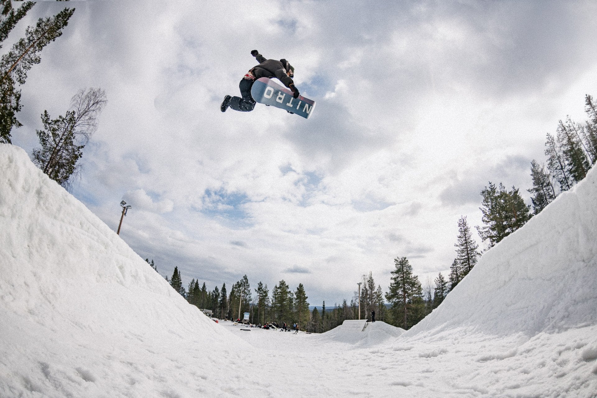The 2026 Nitro Team Pro Wide Snowboard - Next Level Pop, Speed