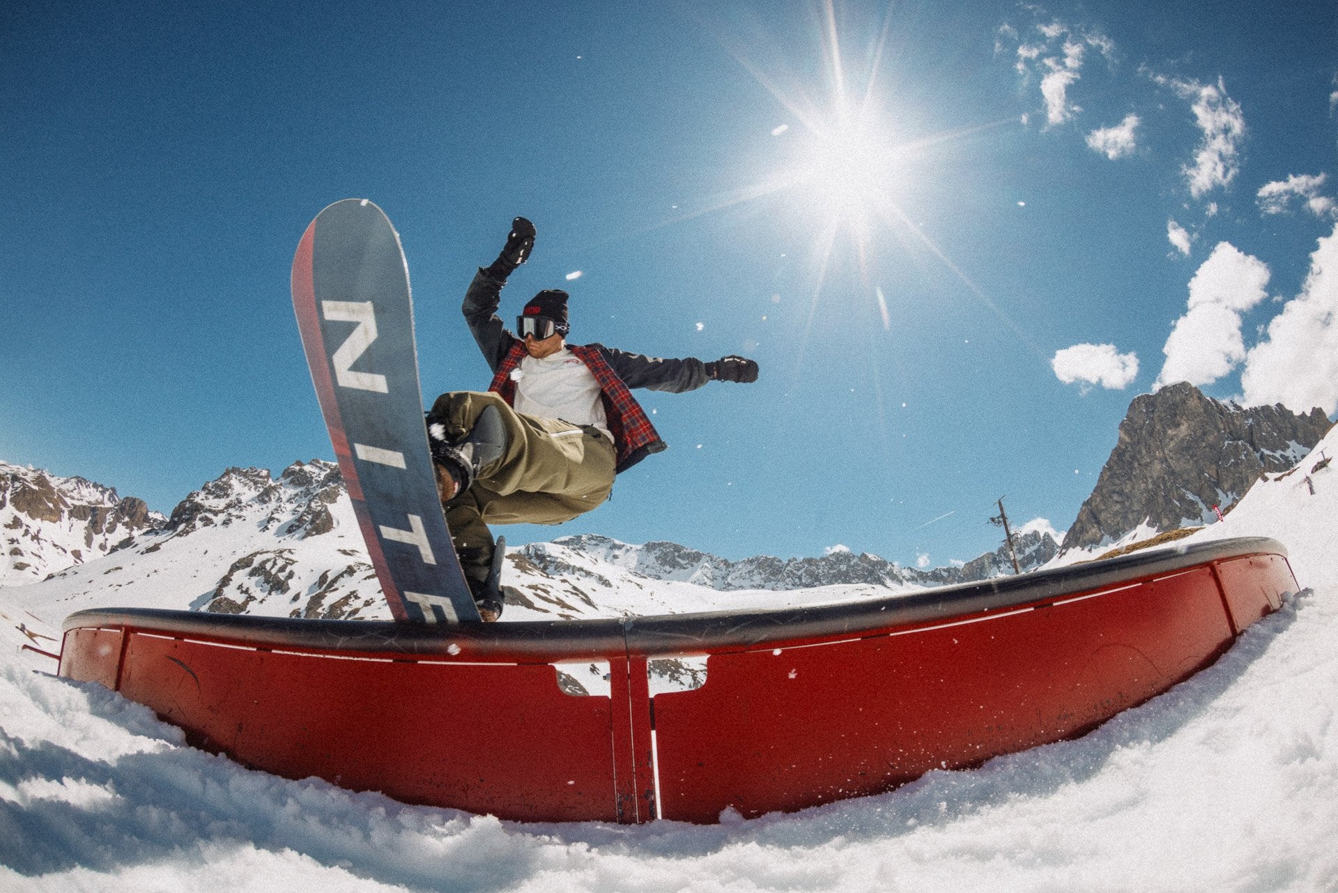 The 2026 Nitro Team Pro Wide Snowboard - Next Level Pop, Speed