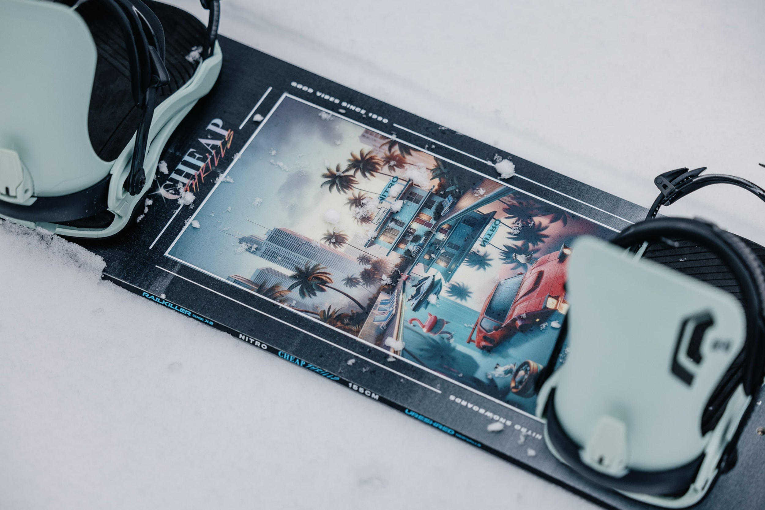 The 2026 Nitro Cheap Thrills Snowboard - Voted Best Ride in the Park