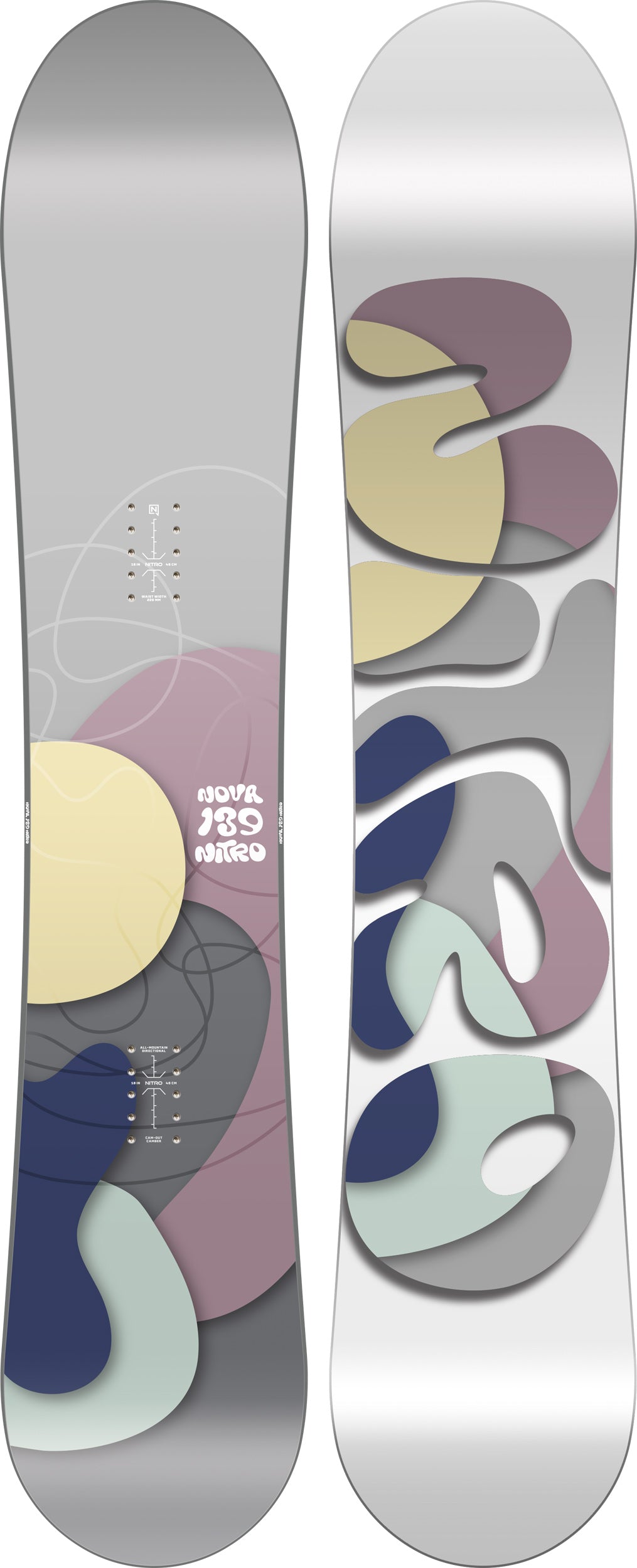 The 2026 Nitro Nova Women's Snowboard