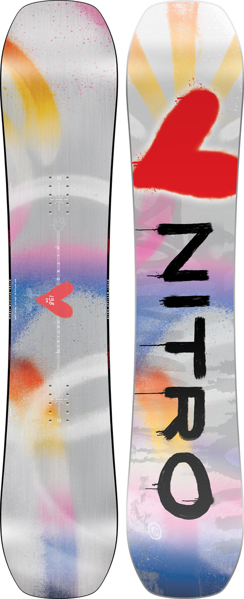 The 2026 Nitro Optisym Women Women's Snowboard