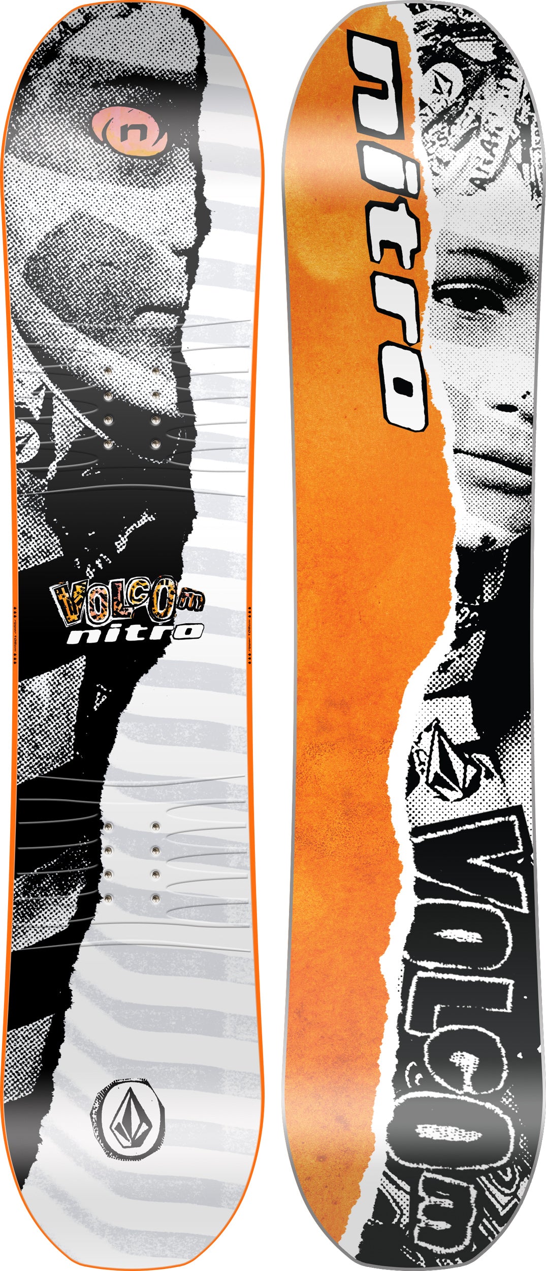 The 2026 Nitro Ripper Kids x Volcom Kids Snowboard