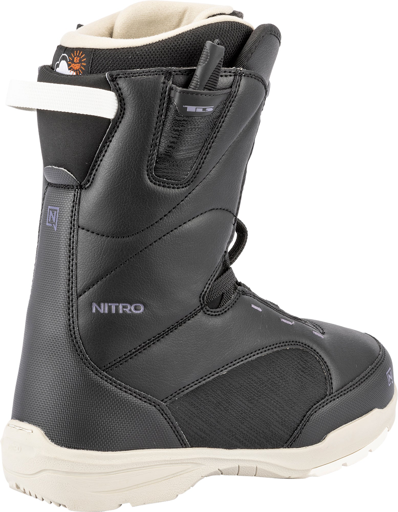 Nitro Flora TLS Women's Snowboard Boots - Black
