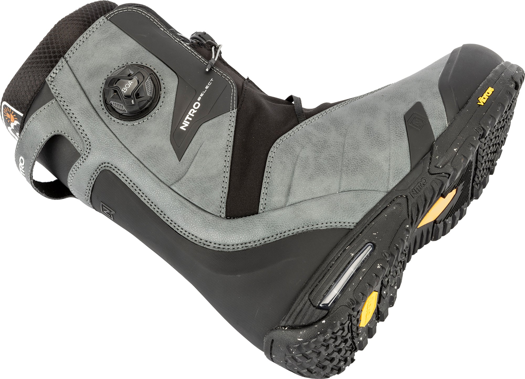Nitro Select BOA Snowboard Boots - Charcoal / Black
