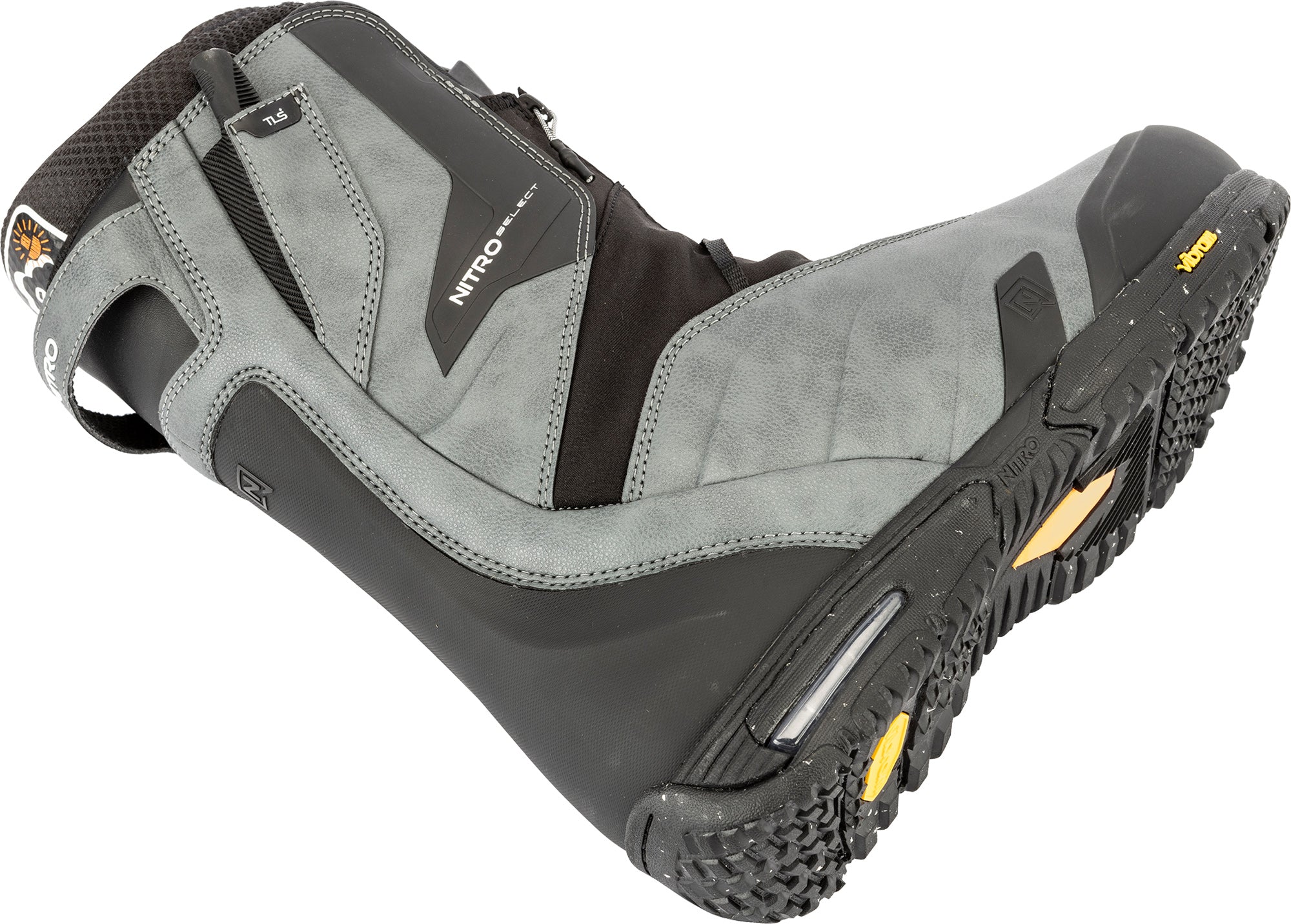 Nitro Select TLS+ Snowboard Boots - Charcoal / Black