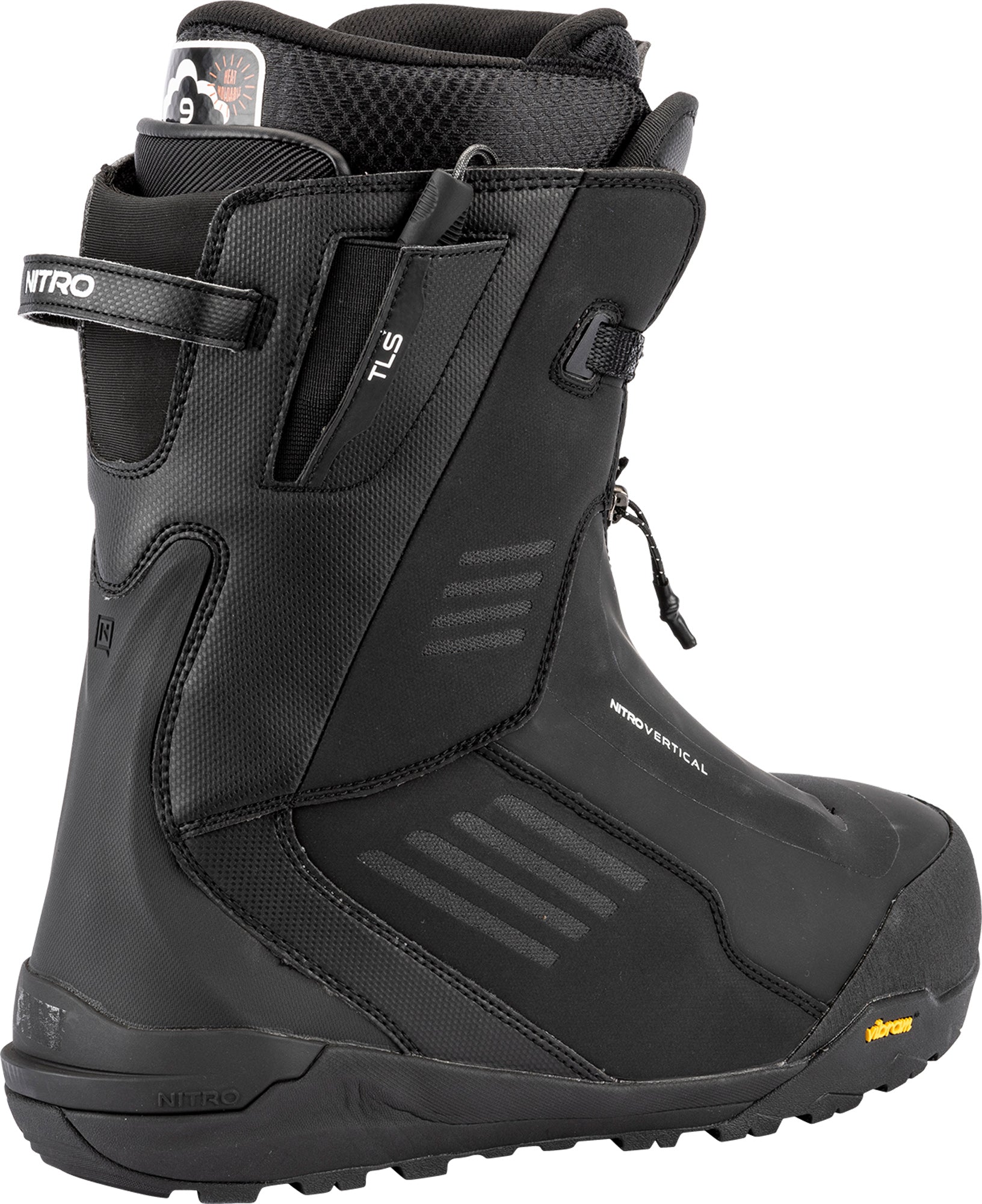 Nitro Vertical TLS+ Snowboard Boots - Black