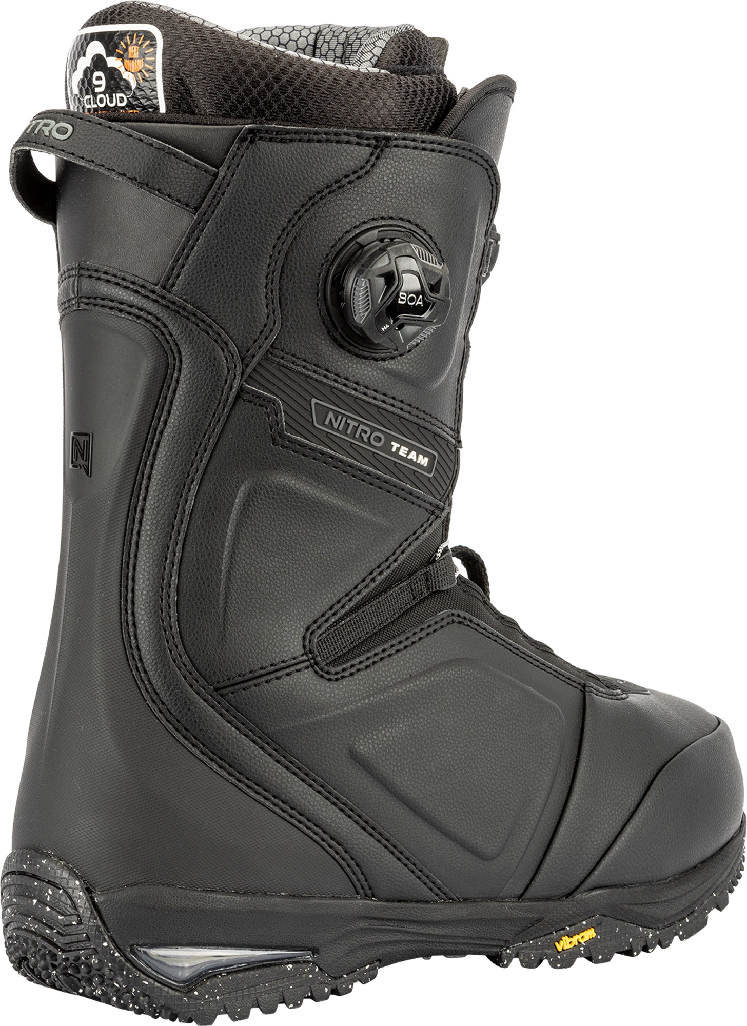 Nitro Team BOA Wide Snowboard Boots - Black