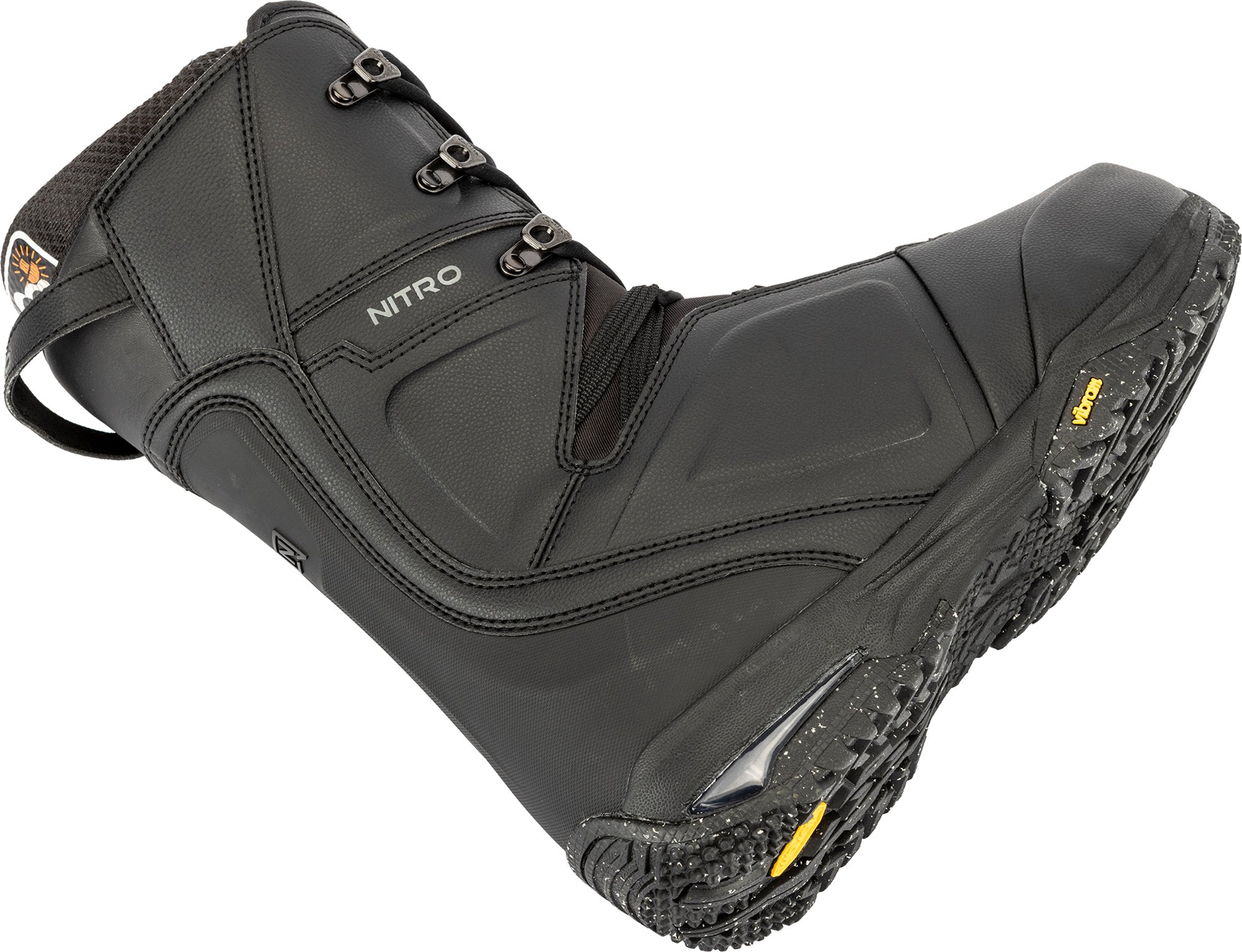 Nitro Team Lace Wide Snowboard Boots - Black