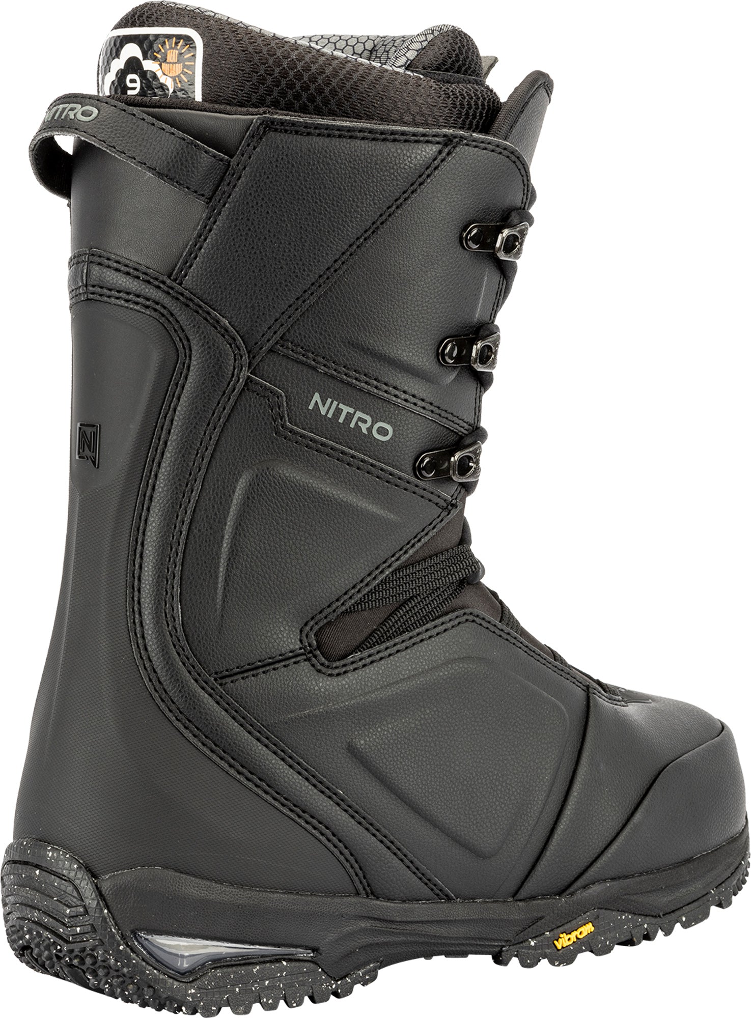 Nitro Team Lace Snowboard Boots - Black