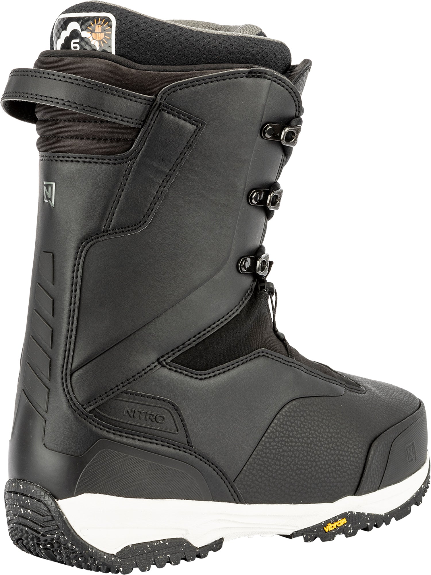 Nitro Venture Pro Lace Wide Snowboard Boots - Black