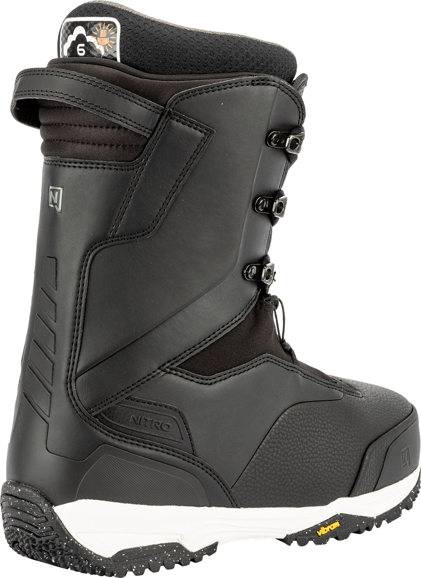 NITRO CLOUD 10 スノーボードブーツ Nitro Venture Pro Lace Snowboard Boots - Black