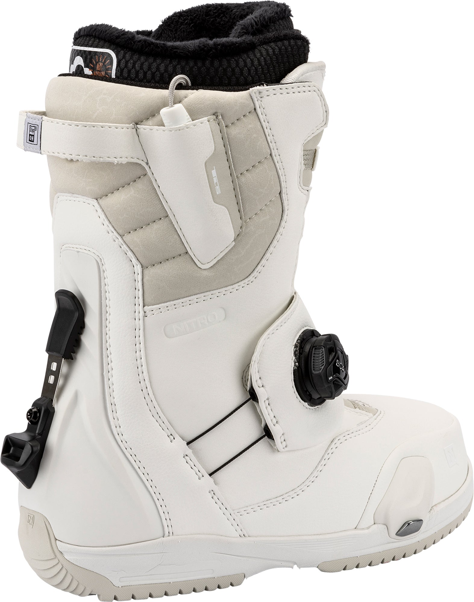 Nitro Cave Step On TLS Women's Snowboard Boots - Black