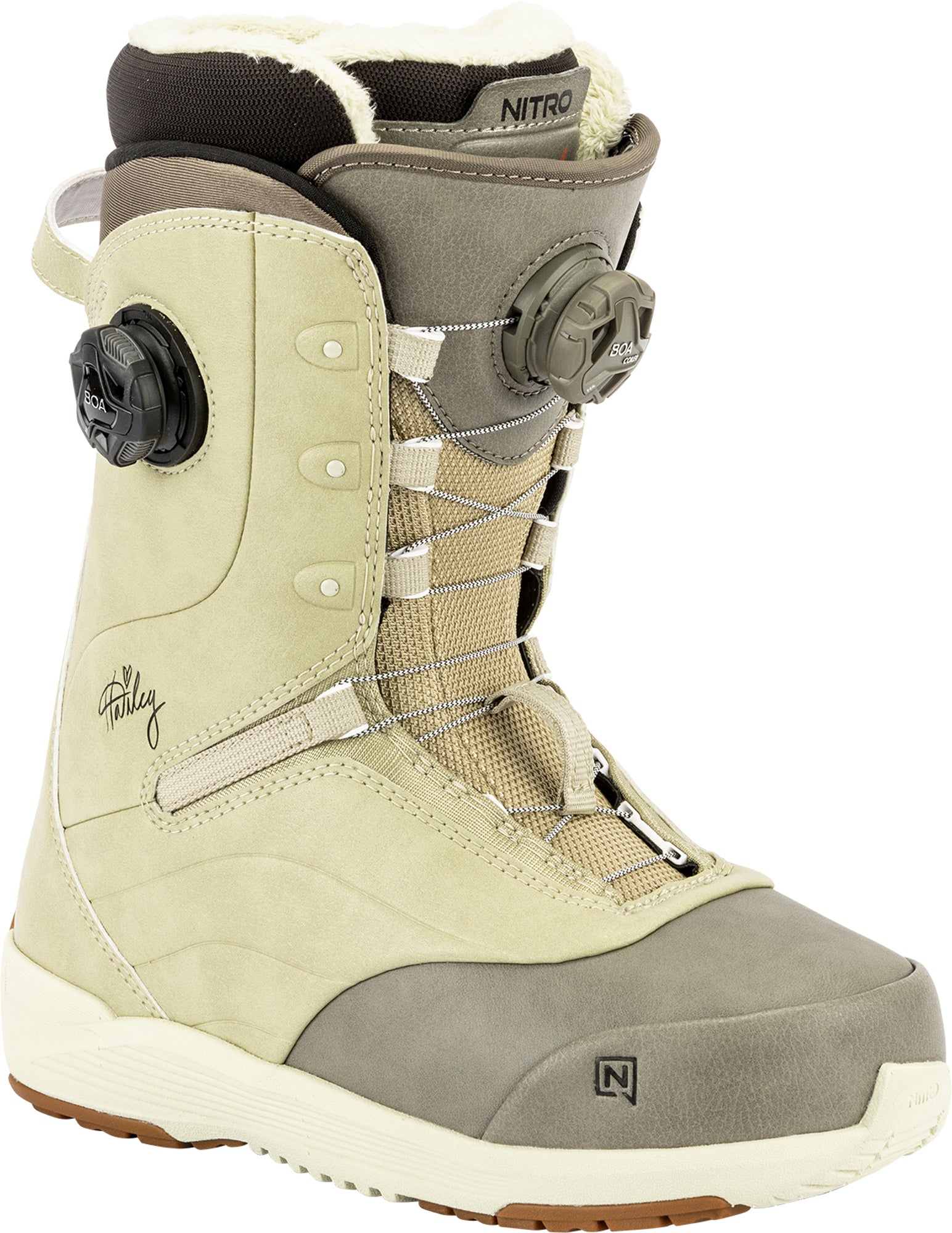 【美品】NITRO BOARD BOOTS Nitro Droid BOA Youth Snowboard Boots - X Volcom