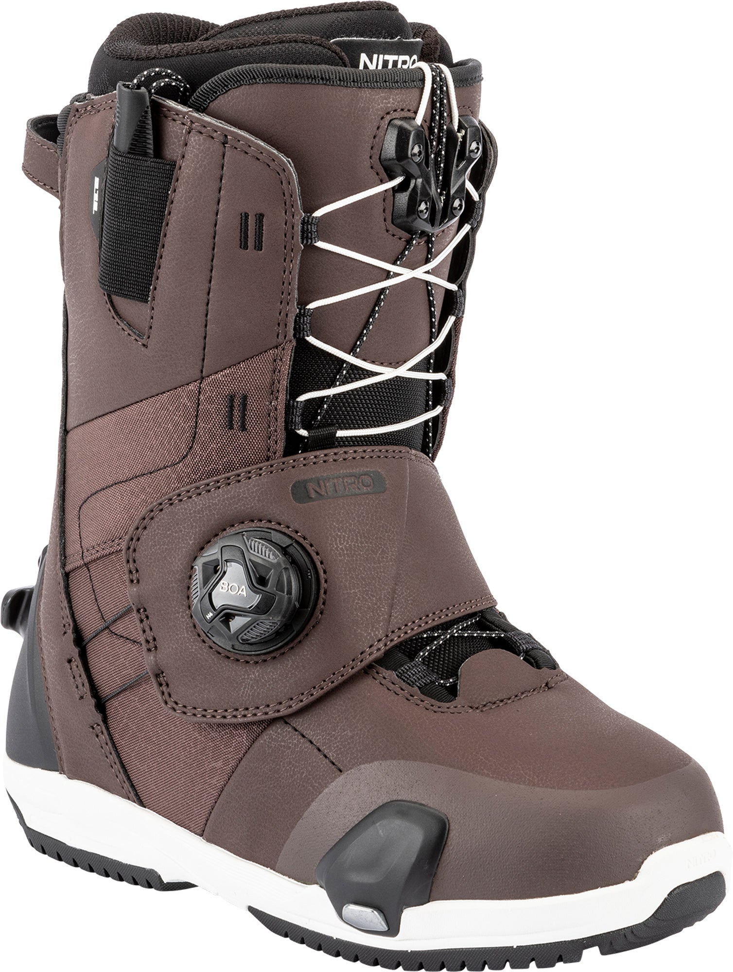 nitro monarch tls snowboard boot Team Step On Boots 2027 evo the Monarch offers an intuitive Nitro Monarch TLS Step On