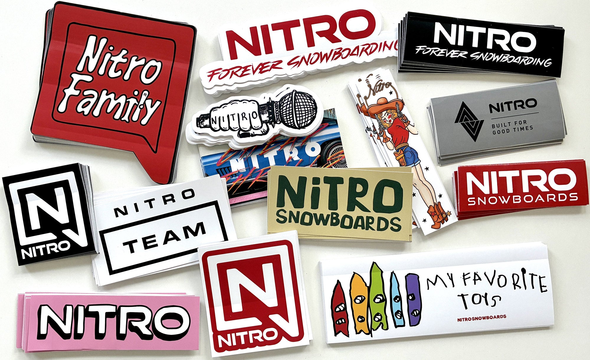NITRO BOARDS 看板 Sticker bestellen